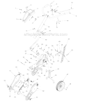Page B Diagram and Parts List for 21A-392B401 2002 Yard Man Tiller